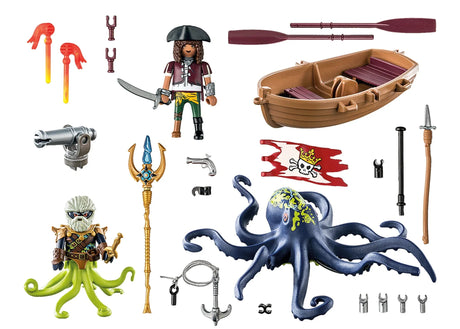 Playmobil: Battle against the Giant Octopus