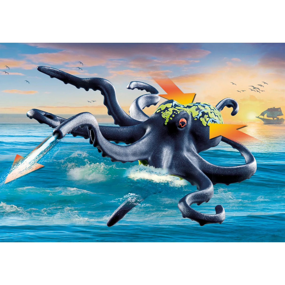 Playmobil: Battle against the Giant Octopus