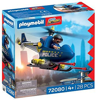 Playmobil: Police Helicopter with Radar Function