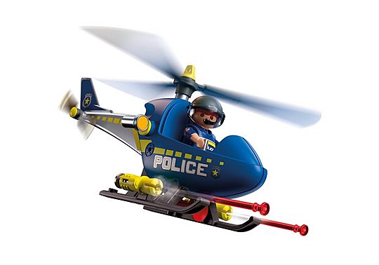 Playmobil: Police Helicopter with Radar Function