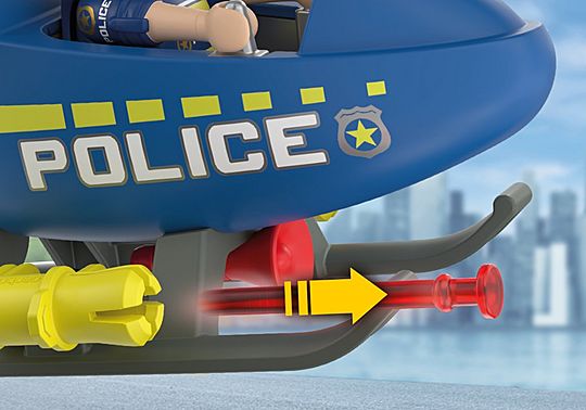 Playmobil: Police Helicopter with Radar Function