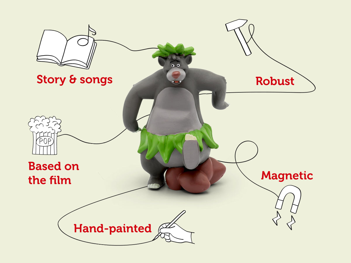 tonies: Disney - The Jungle Book - Baloo Tonie Audio Character