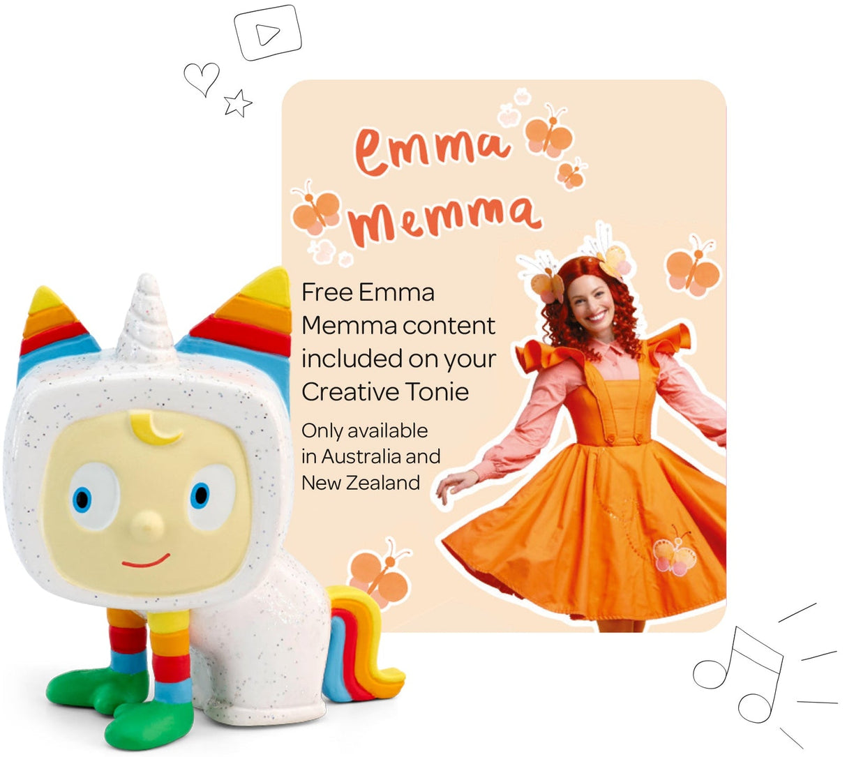tonies: Creative -Tonie - Unicorn Tonie Audio Character