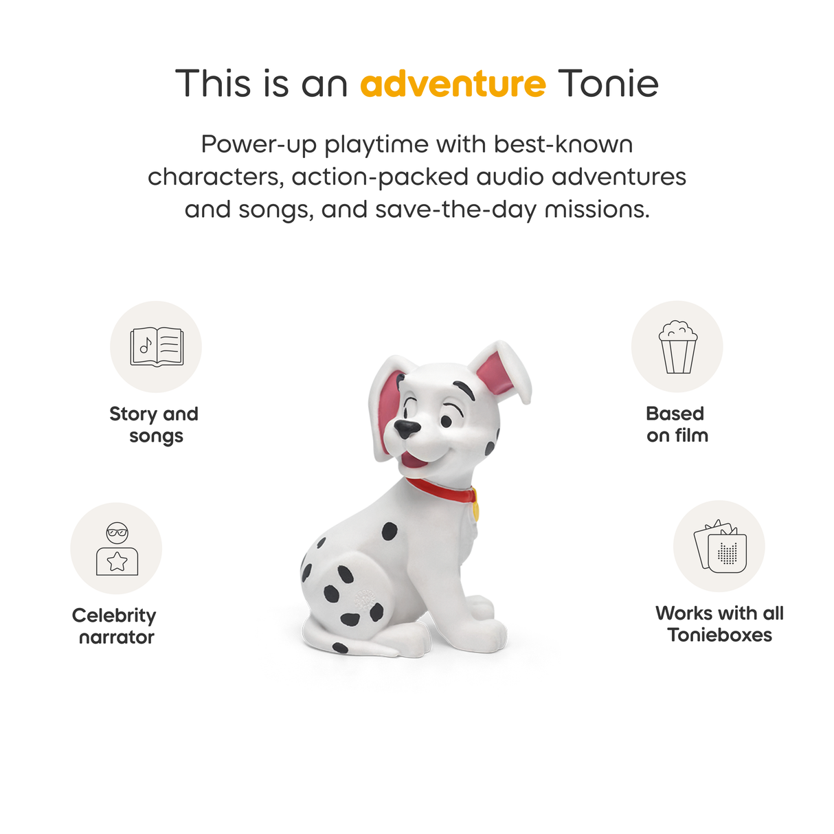 tonies: Disney - 101 Dalmatians Tonie Audio Character