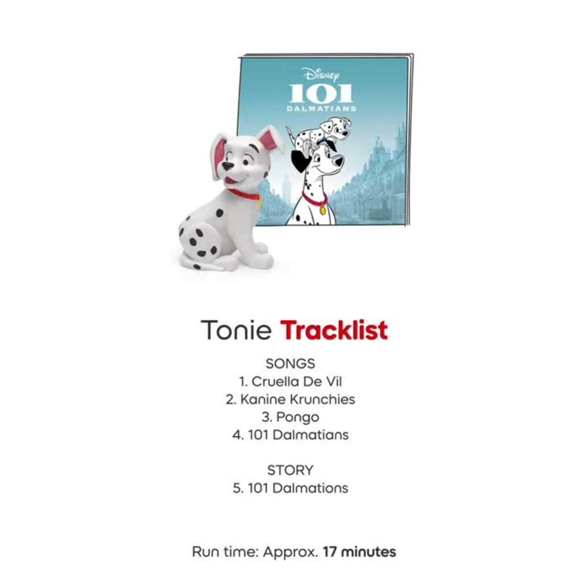 tonies: Disney - 101 Dalmatians Tonie Audio Character