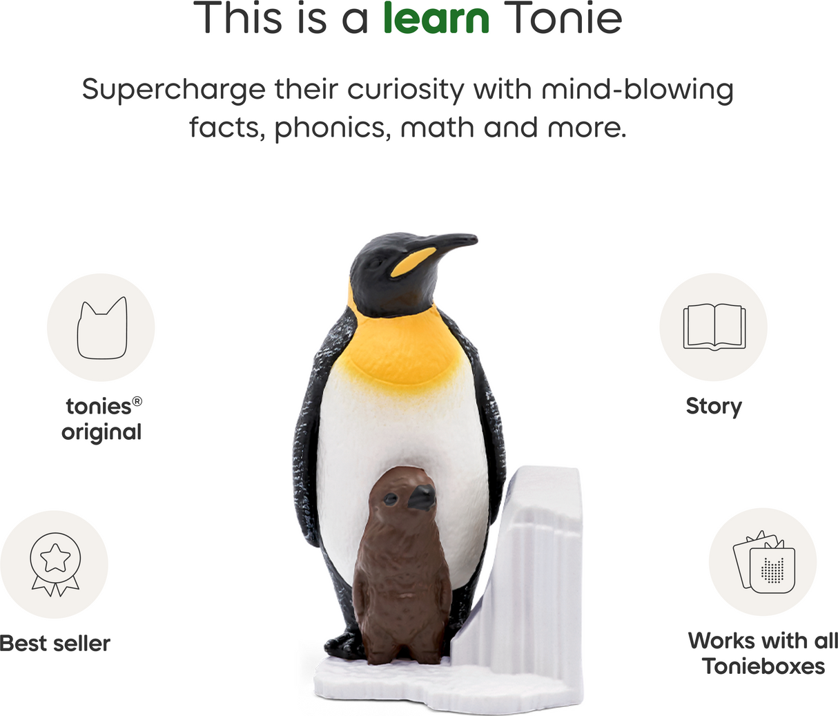 tonies: National Geographic - Penguin Tonie Audio Character