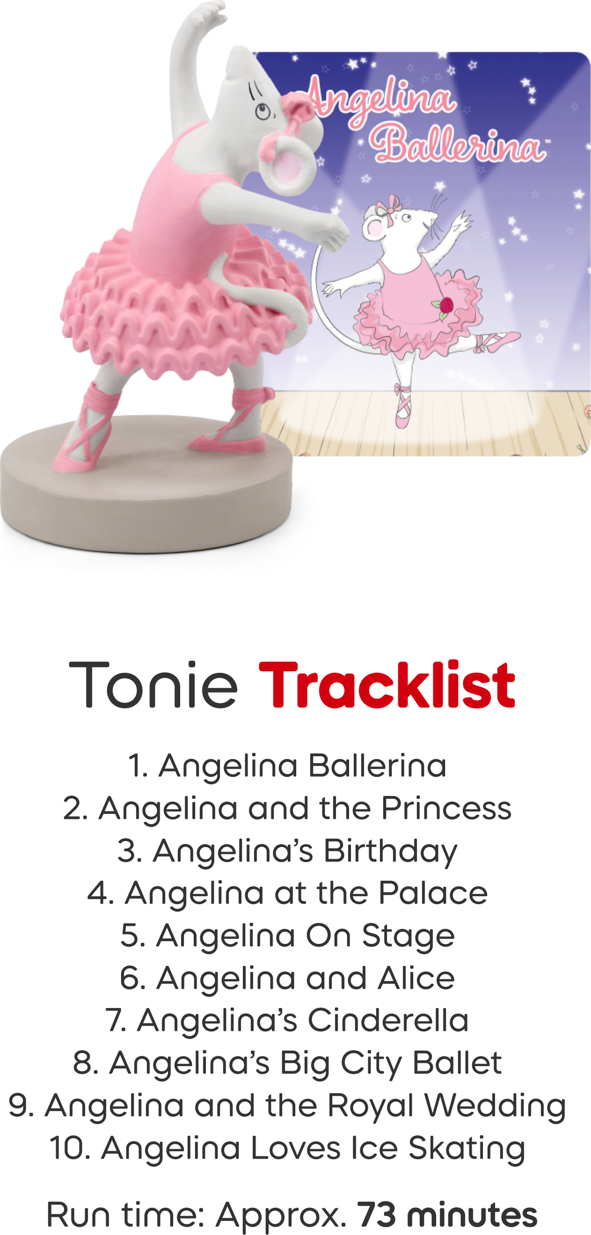 tonies: Angelina Ballerina Tonie Audio Character