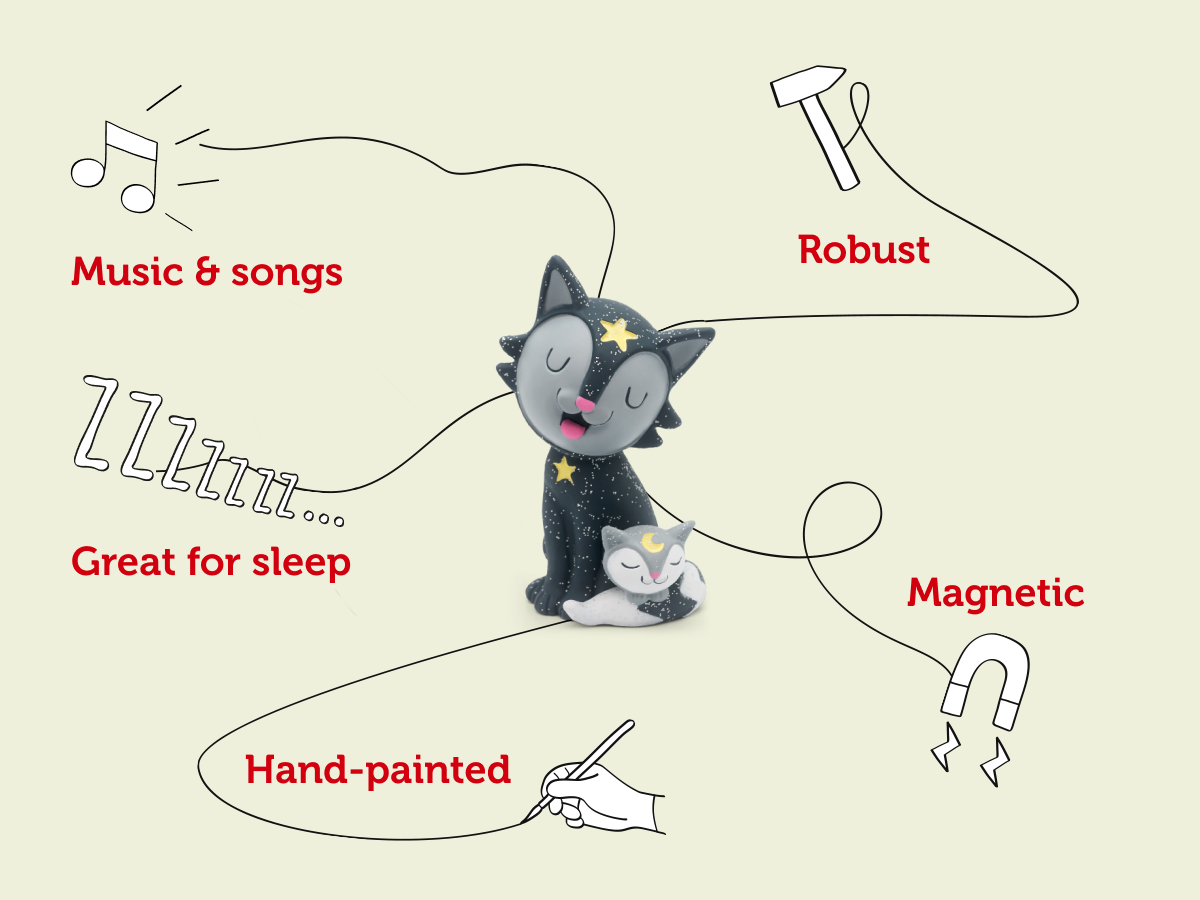 tonies: Favourite Children’s Songs - Bedtime songs & Lullabies 2 Tonie Audio Character