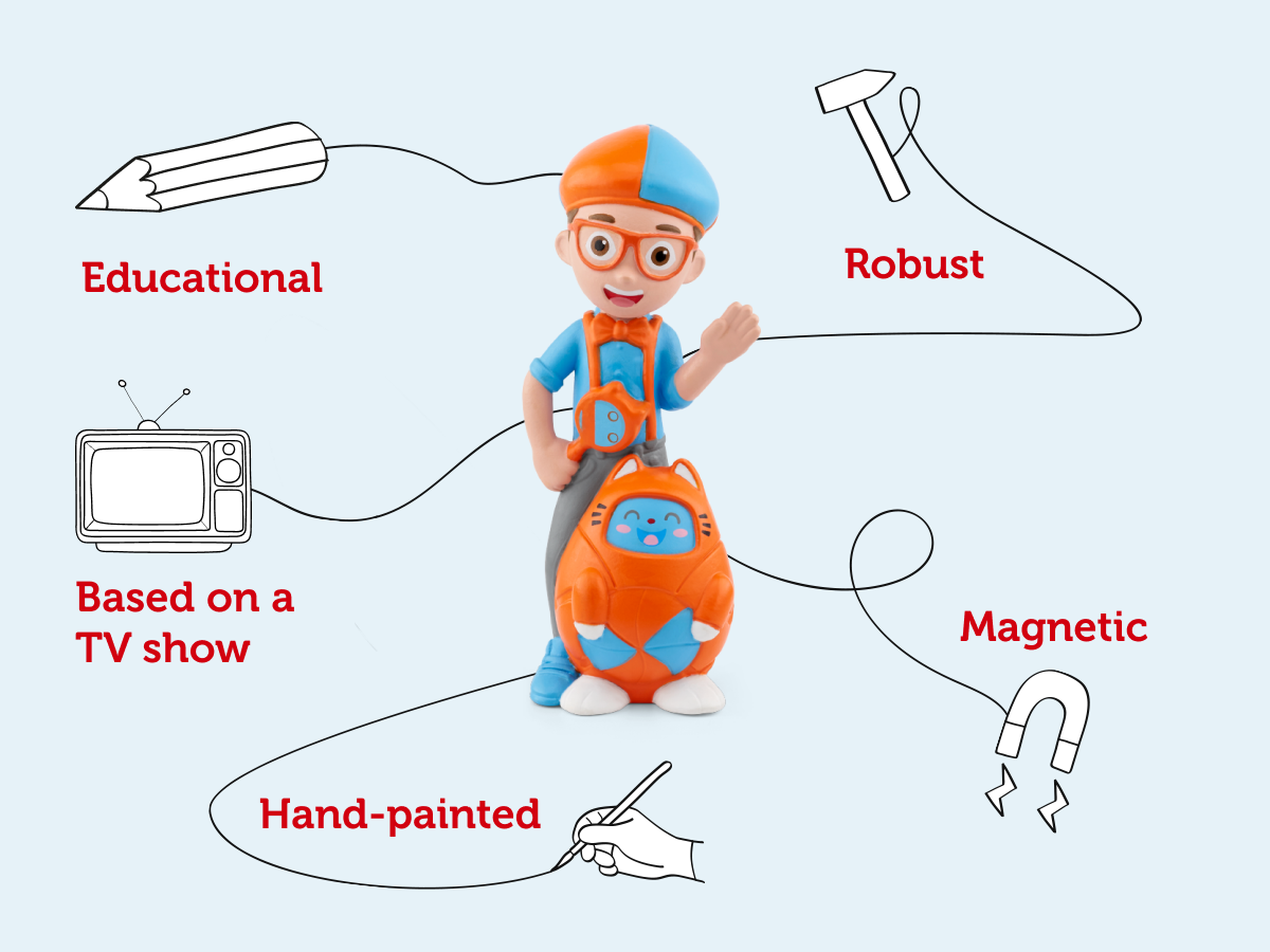 tonies: Blippi Tonie Audio Character