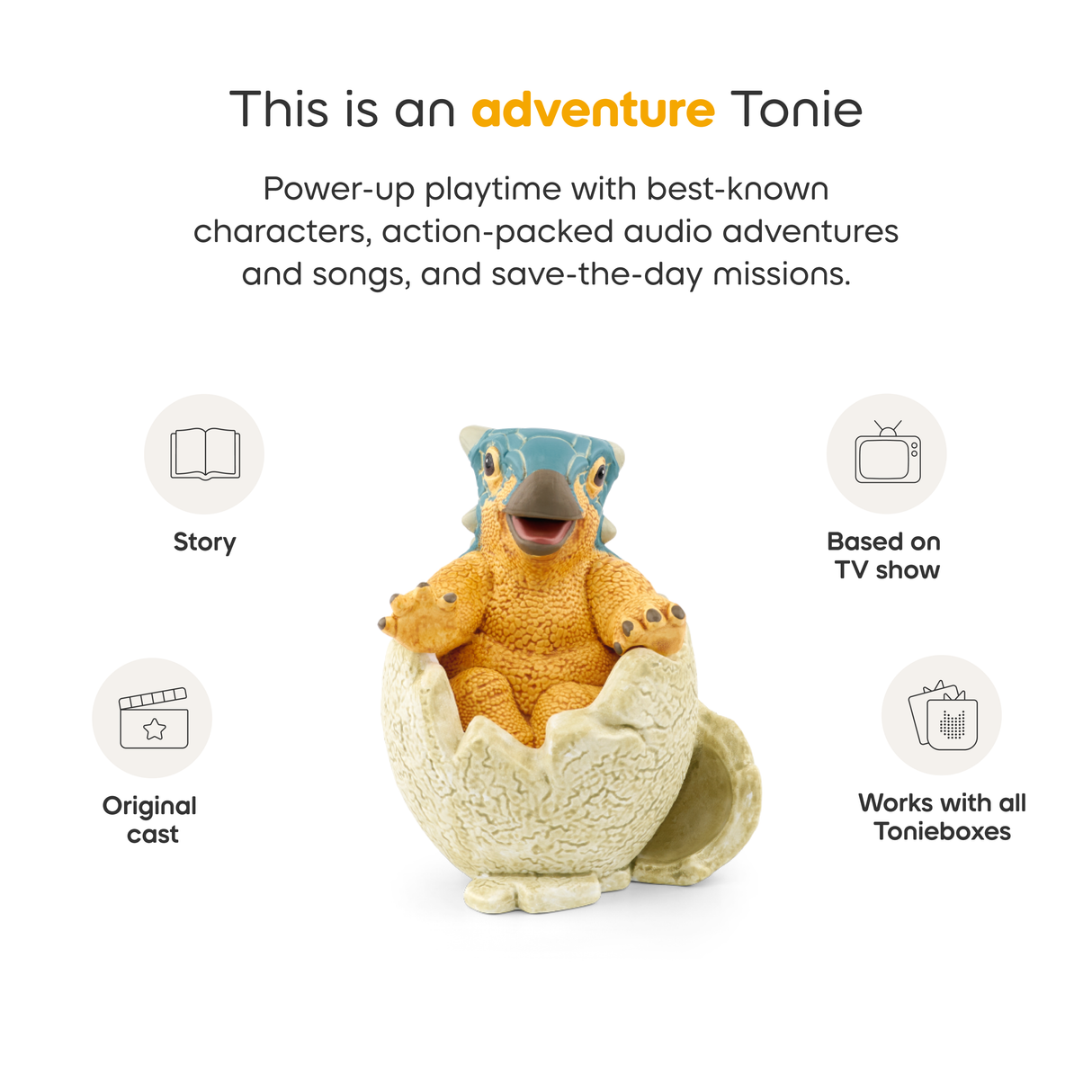 tonies: Jurassic World - Camp Cretaceous Tonies Audio Character