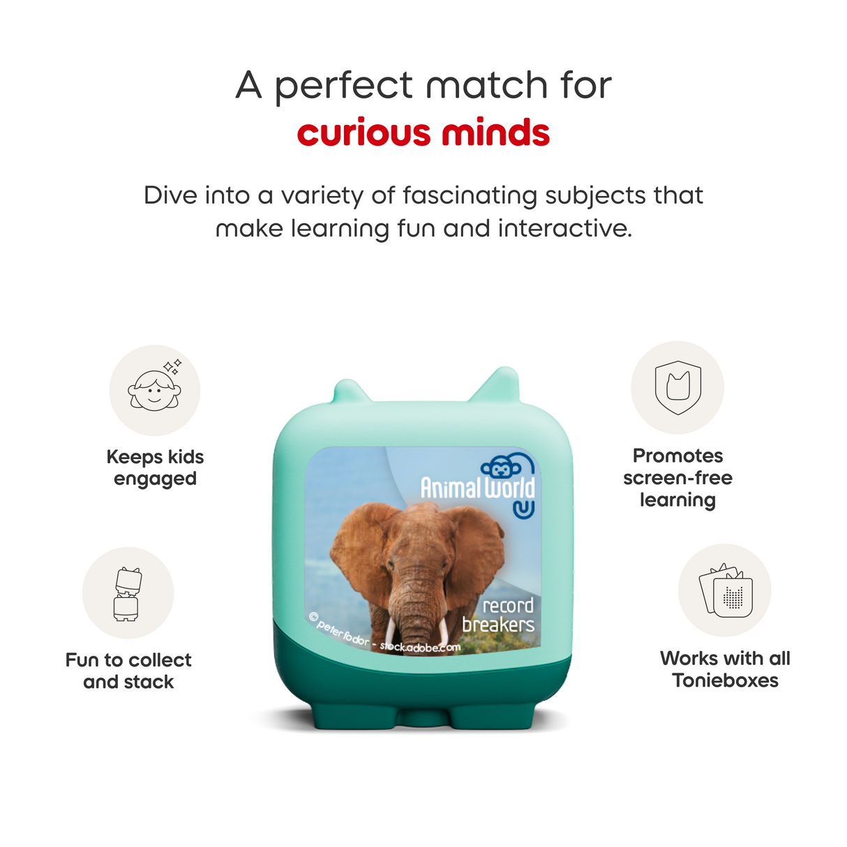 tonies: Animal World - Record Breakers Clever Tonie