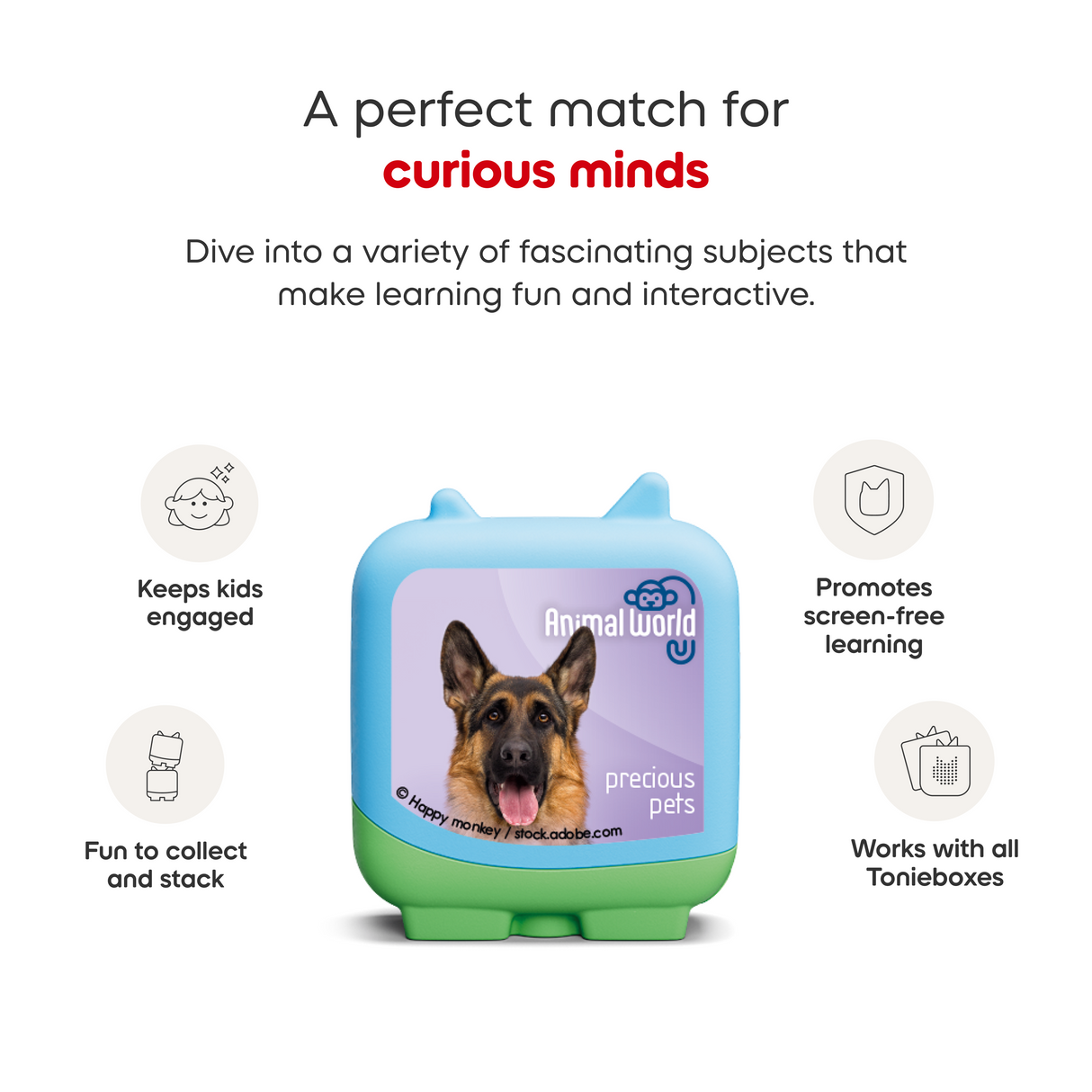 tonies: Animal World: AW3 - Global Own Content Clever Tonies