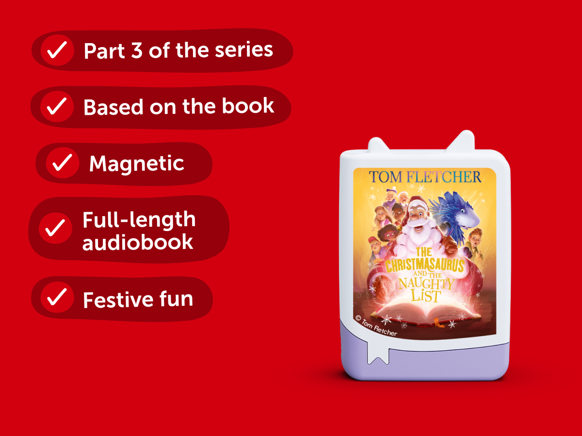 tonies: Tom Fletcher - The Christmasaurus and the Naughty List Book Tonie
