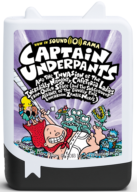 tonies: Captain Underpants and the Invasion of the Incredibly Naughty Cafeteria Ladies from Outer Space Book Tonie