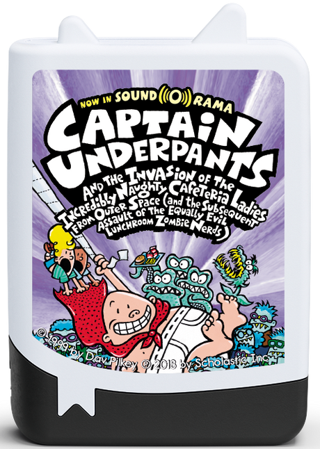 tonies: Captain Underpants and the Invasion of the Incredibly Naughty Cafeteria Ladies from Outer Space Book Tonie