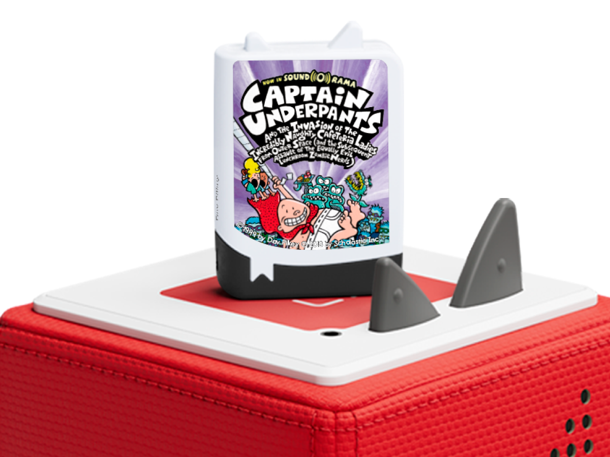tonies: Captain Underpants and the Invasion of the Incredibly Naughty Cafeteria Ladies from Outer Space Book Tonie