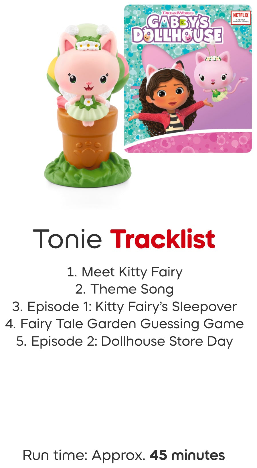 tonies: Gabby's Dollhouse - Kitty Fairy Tonie Audio Character