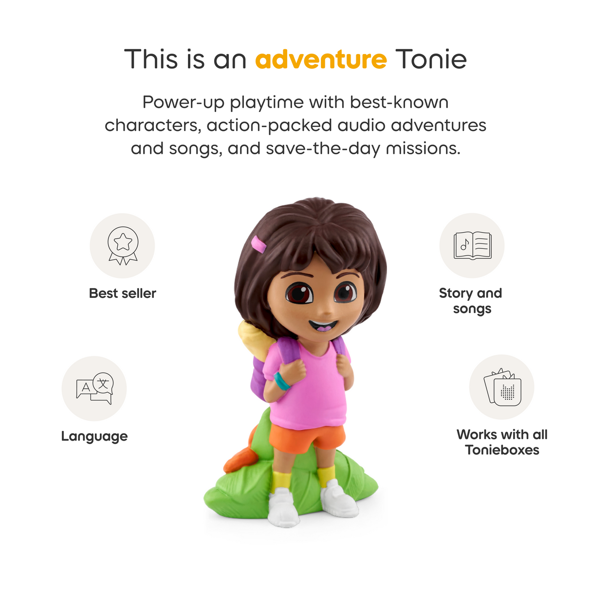 tonies: Dora the Explorer Tonies Audio Character