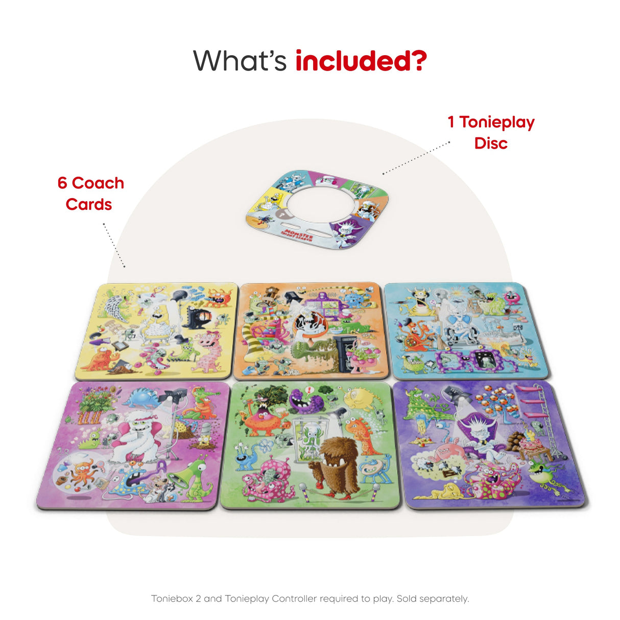 tonies: Monster Talent Search (Tonieplay Disc)