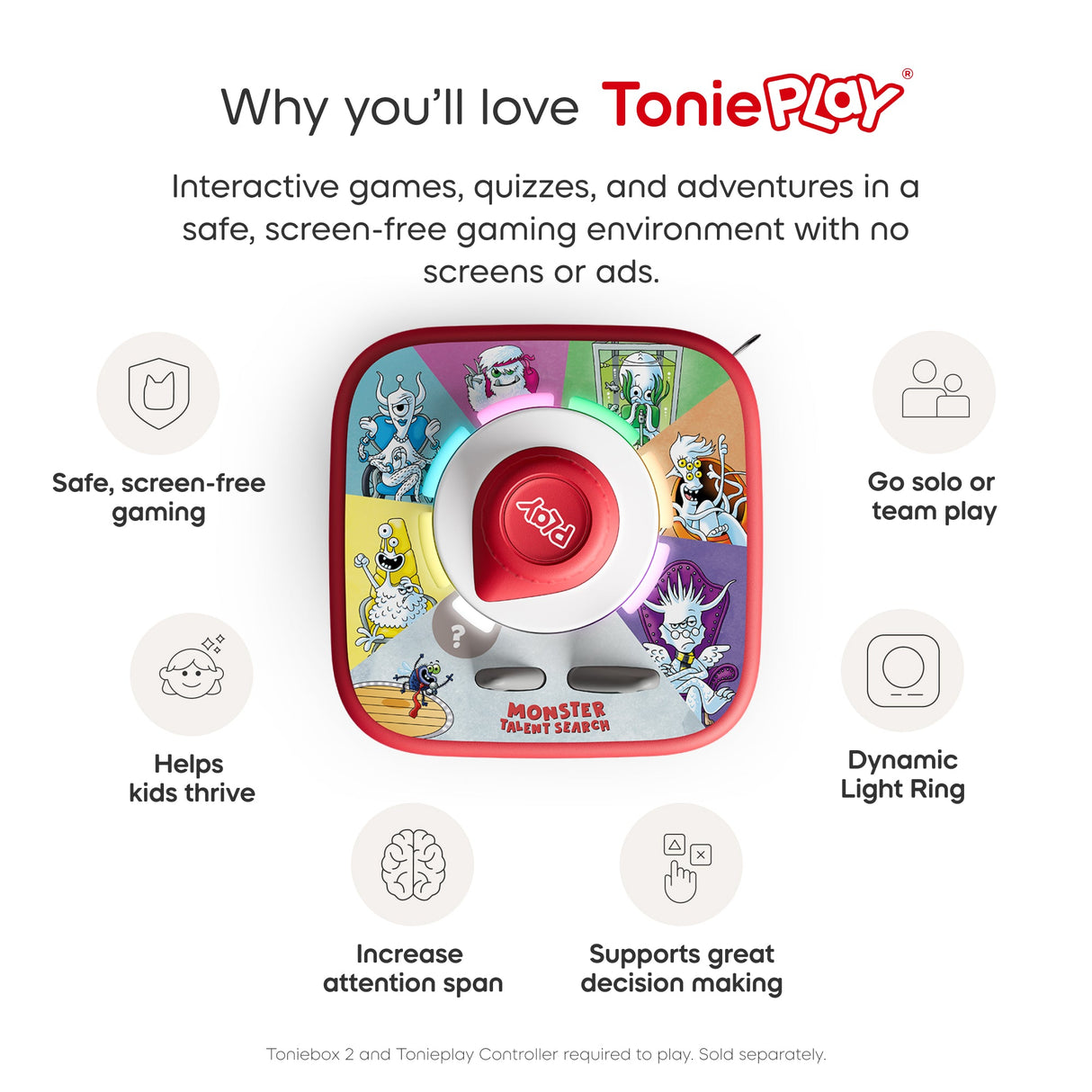 tonies: Monster Talent Search (Tonieplay Disc)