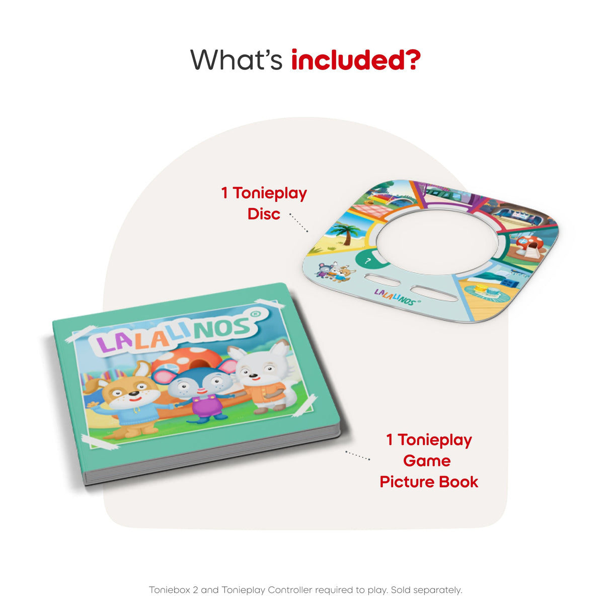 tonies: Lalalinos: Find the Photo (Tonieplay Disc)