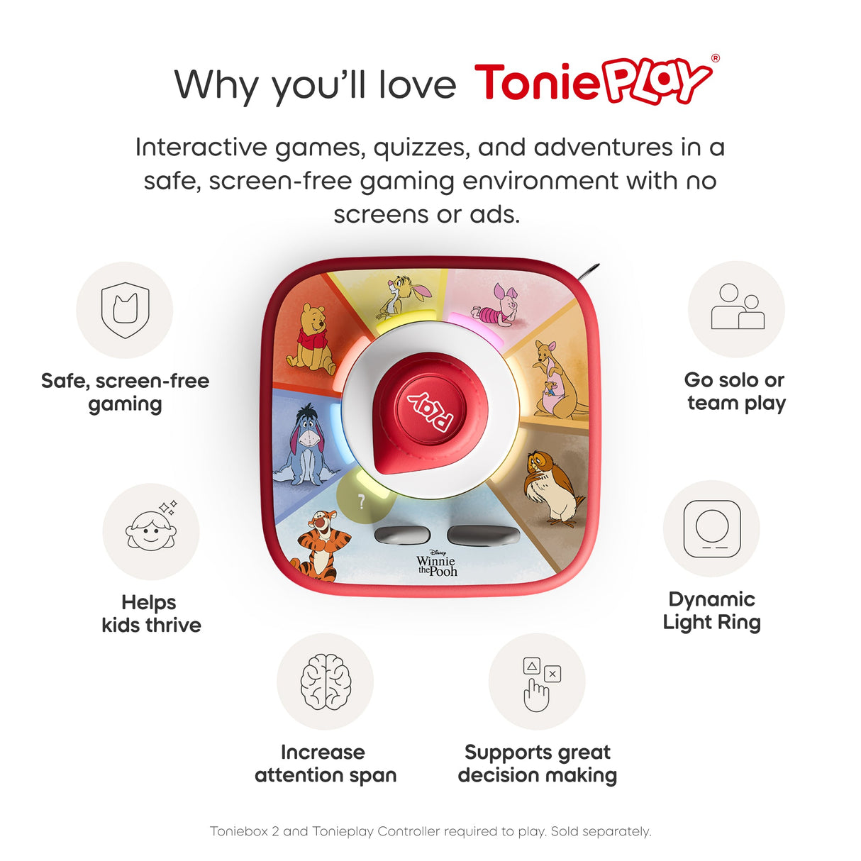 tonies: Disney - Winnie The Pooh: Tigger's Mix-Up Fix-Up (Tonieplay Disc)