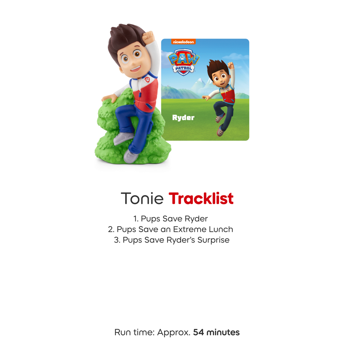 tonies: Paw Patrol - Ryder  Tonies Audio Character