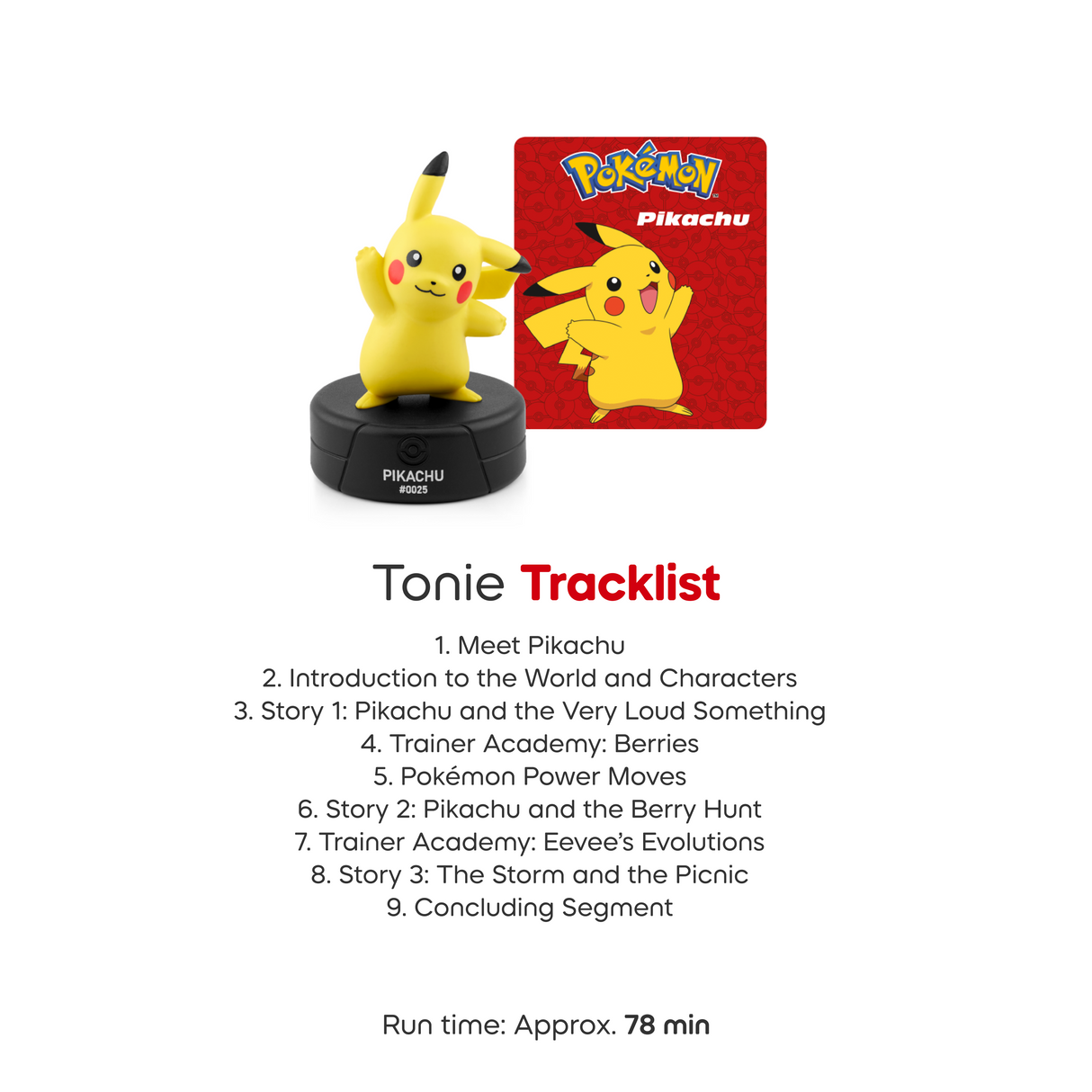 tonies: Pokémon - Pikachu Tonie Audio Character