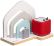tonies: tonies© Tabletop Shelf - House