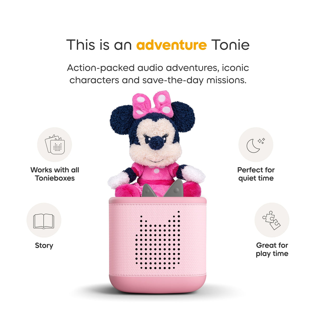 tonies: Tonies Cuddle Plush – Disney – Minnie