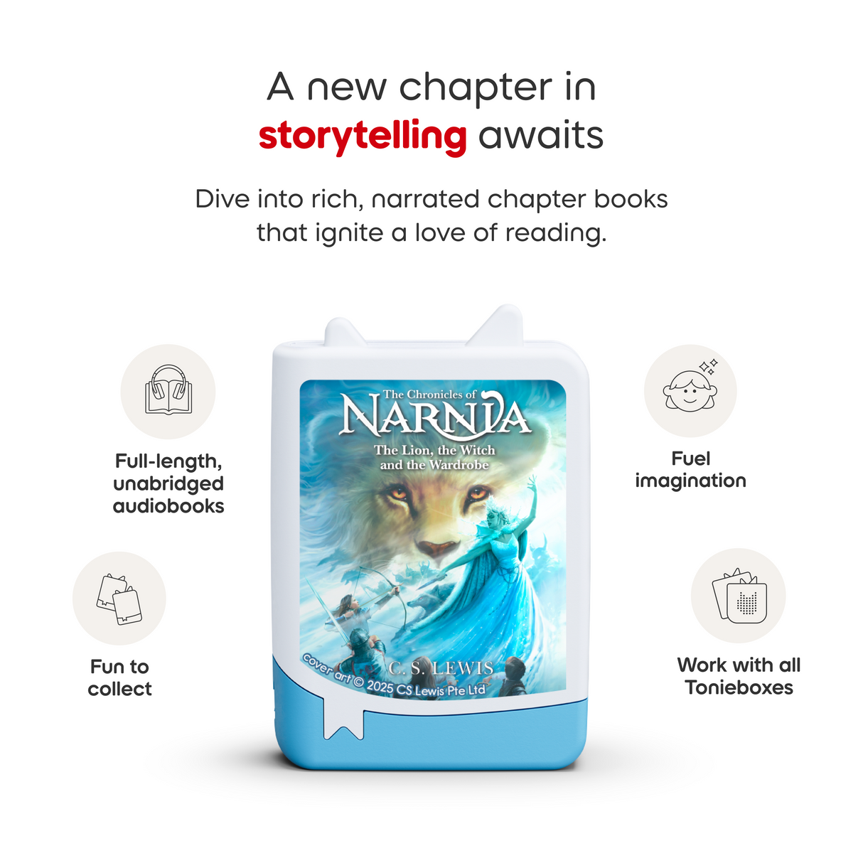 tonies: The Chronicles of Narnia - The Lion, the Witch and the Wardrobe Book Tonie