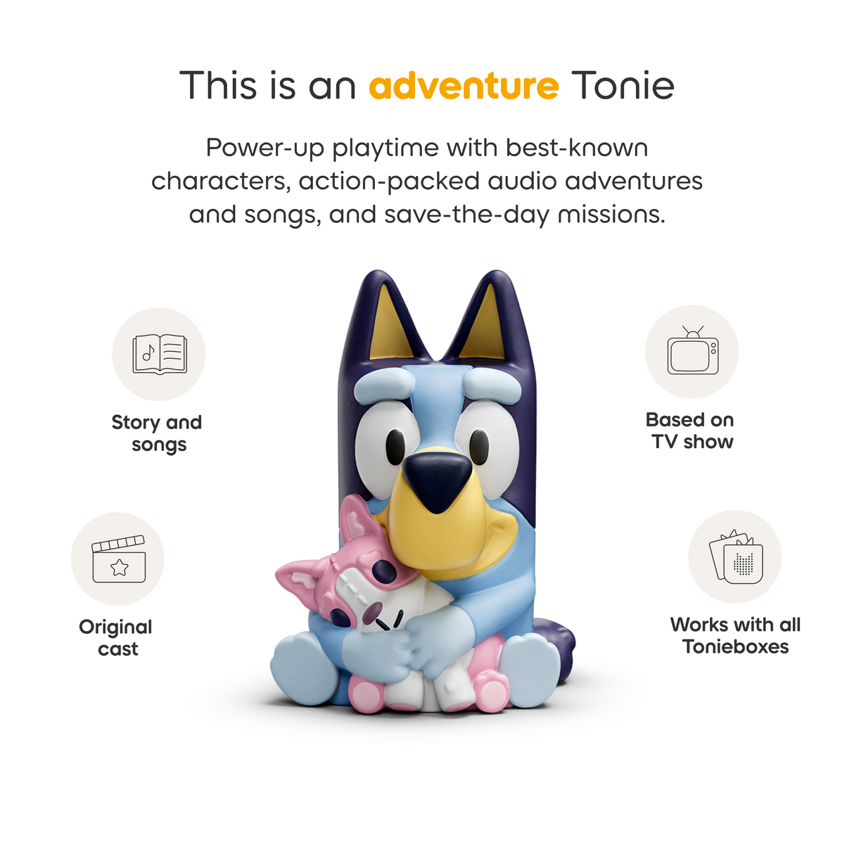 tonies: Toniebox 2 Sky Blue Starter Set - Bluey
