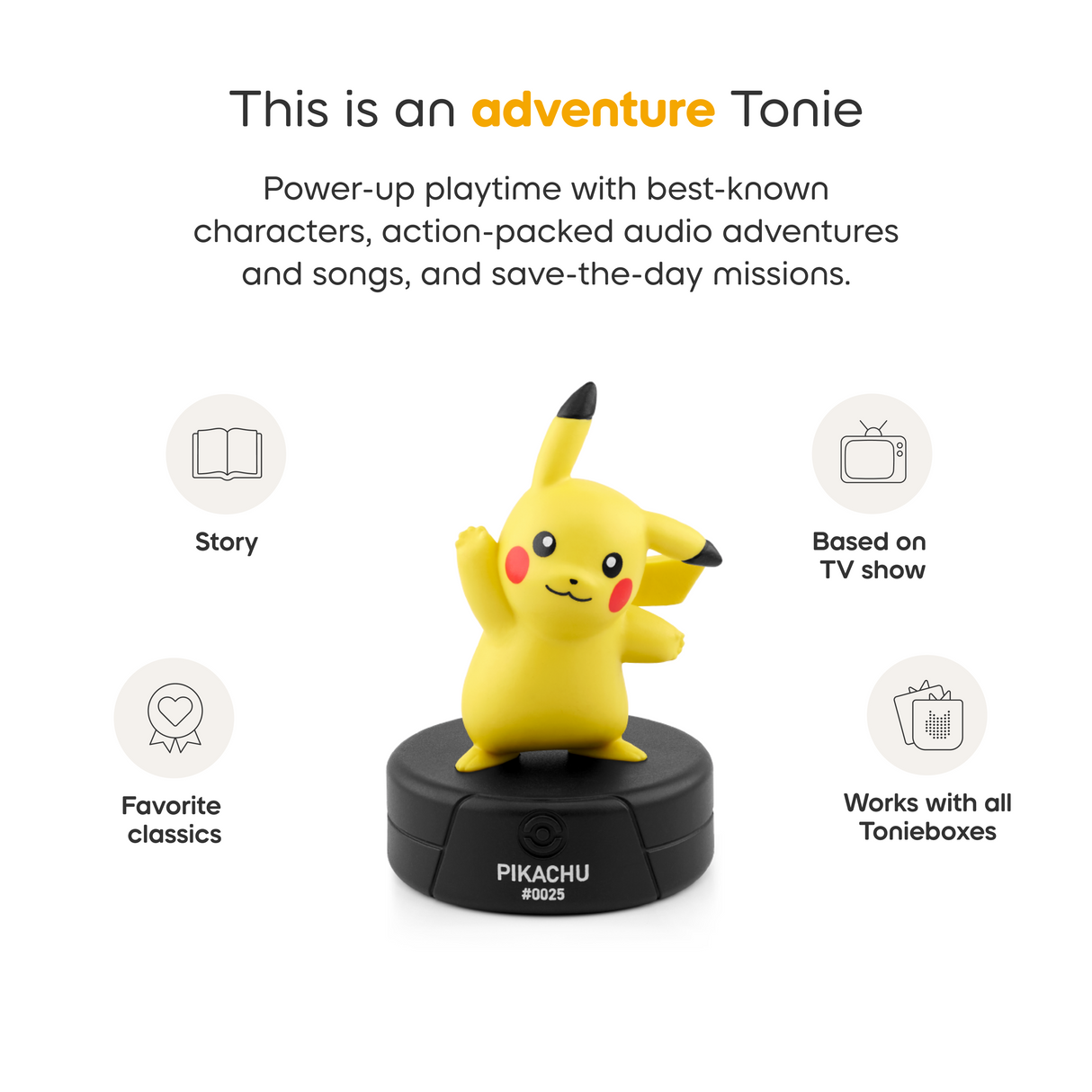 tonies: Toniebox 2 Pokemon Pikachu Starter Set