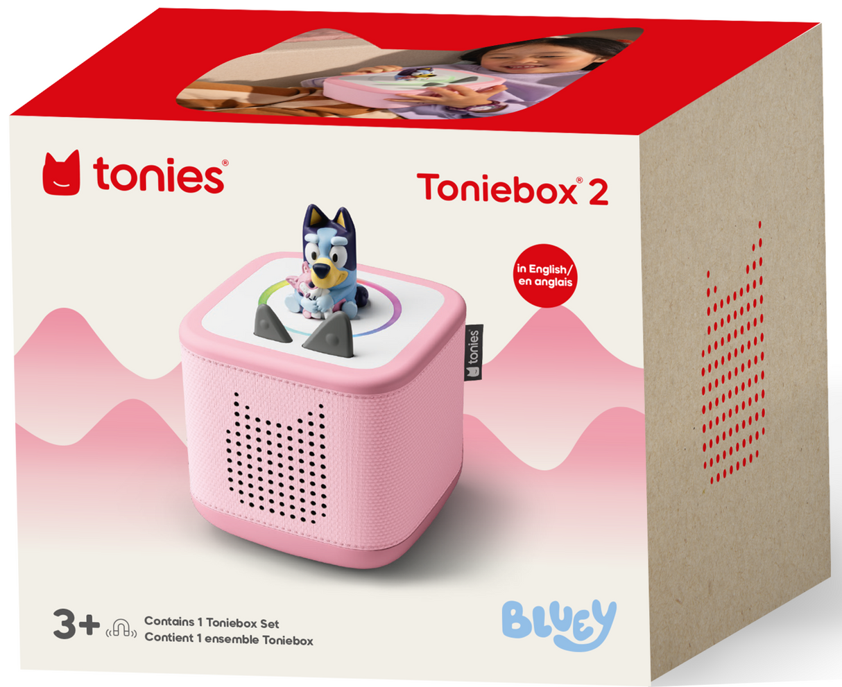tonies: Toniebox 2 Cloud Pink Starter Set - Bluey