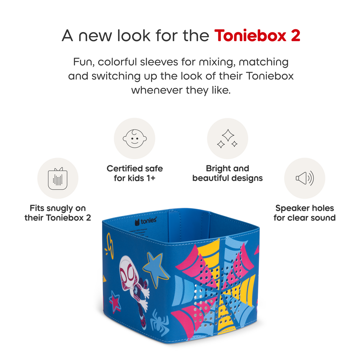 tonies: Interchangeable Sleeve - Marvel Spidey