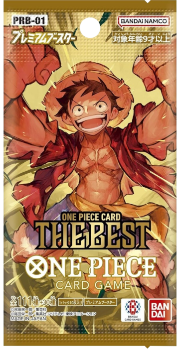 One Piece Card Game: 'The Best' Booster Pack PRB-01 - Japanese Language