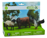 CollectA: 3pcs Farm Life - Set 3