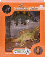 CollectA: Dinosaur Wonders Spinosaurus & Stegosaurus