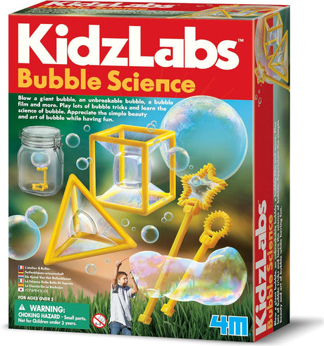 4M KidzLabs Bubble Science