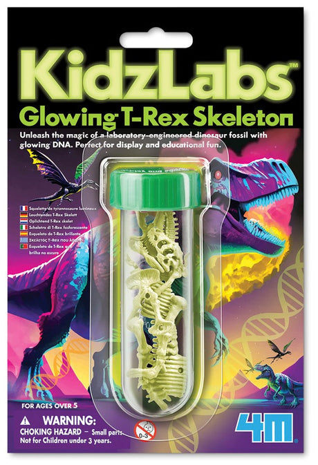 4M: Glowing T-Rex Skeleton
