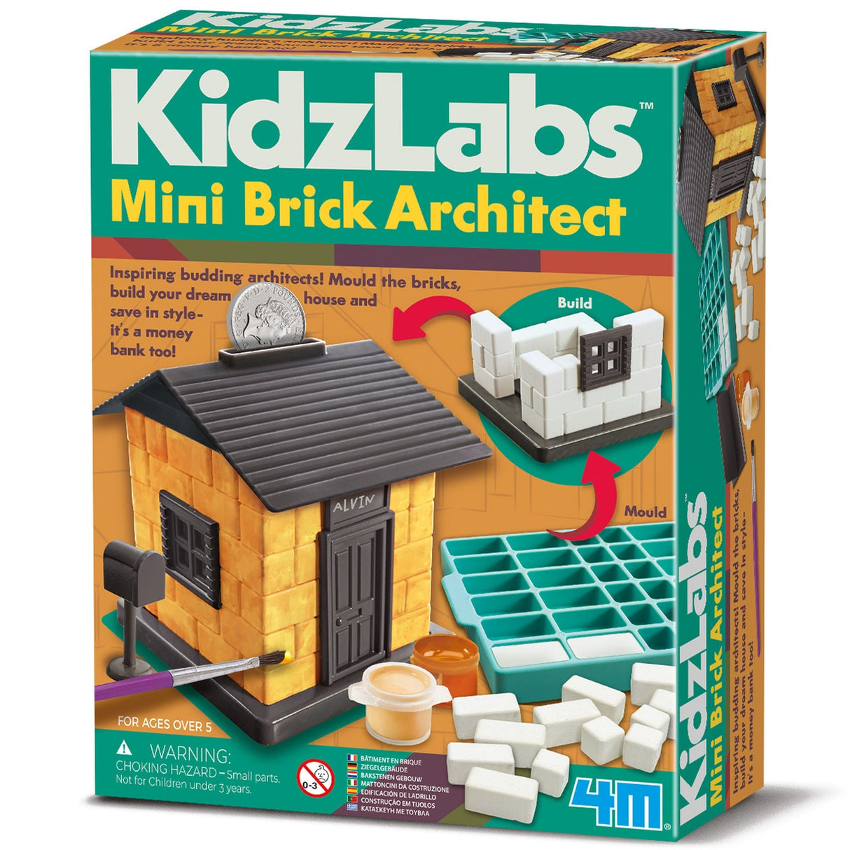 4M KidzLabs Mini Brick Architect