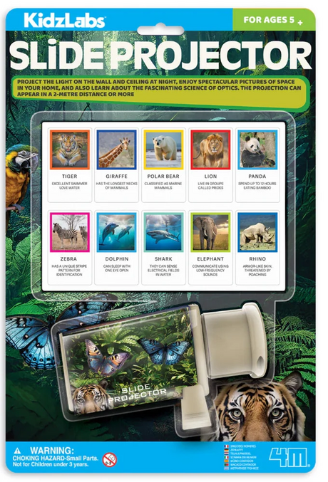 4M: Kidz Labs Slide Projector - Wildlife