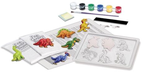 4M: Mould & Paint Glow in the Dark - Dinosaur
