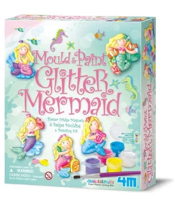 4M: Mould & Paint - Glitter Mermaids