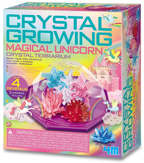 4M: Crystal Growing Magical Unicorn Terrarium
