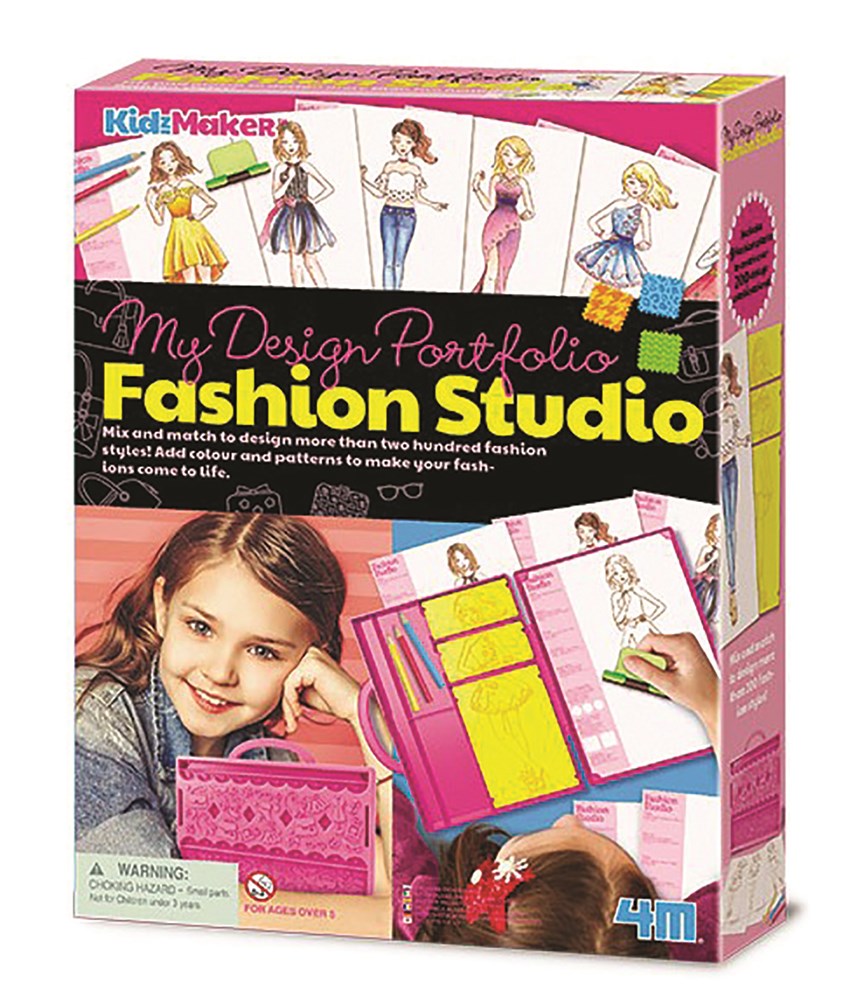 4M: KidzMaker/My Design Portfolio Fashion Studio