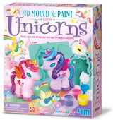 4M: 3D Mould & Paint - Glitter Unicorns
