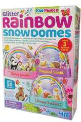4M: Glitter Rainbow Snow Domes