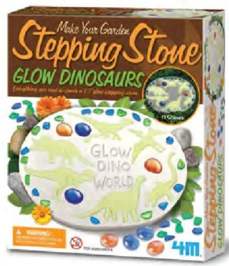 4M: Make Your Garden Stepping Stone Glow Dinosaurs/US