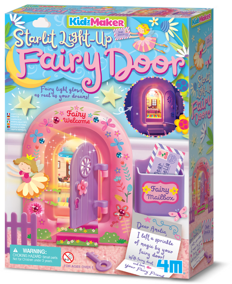 4M: KidzMaker Starlit Fairy Door